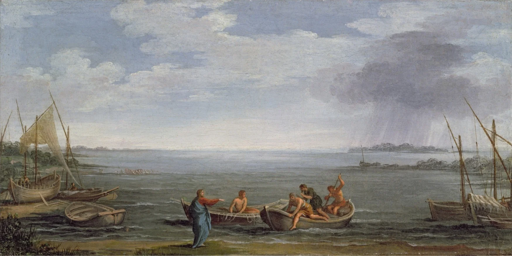 The Calling of St Peter and St Andrew, detail