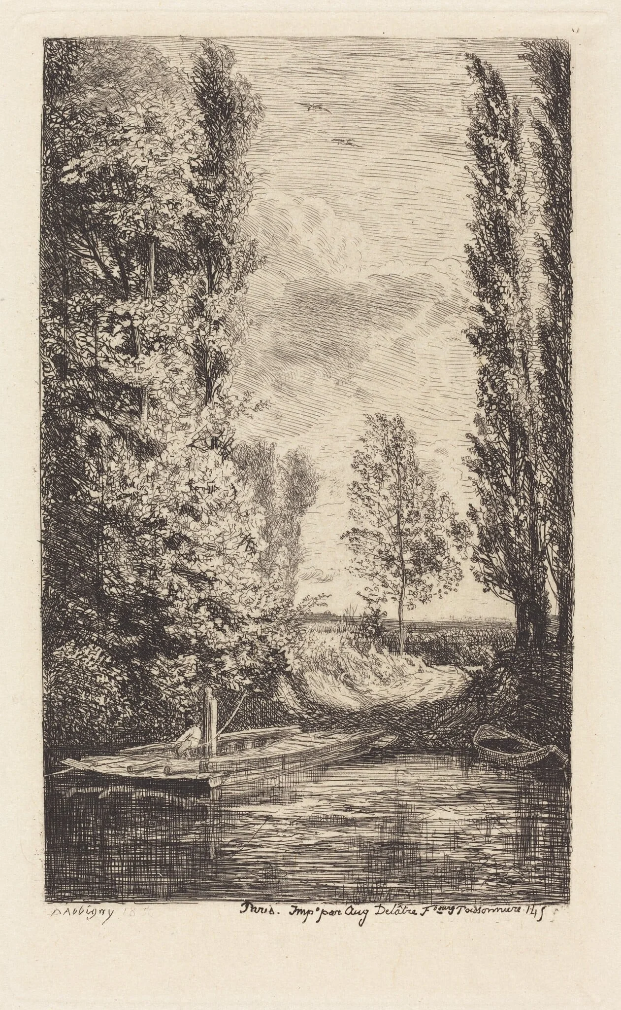 Ferry (Le Bac), detail