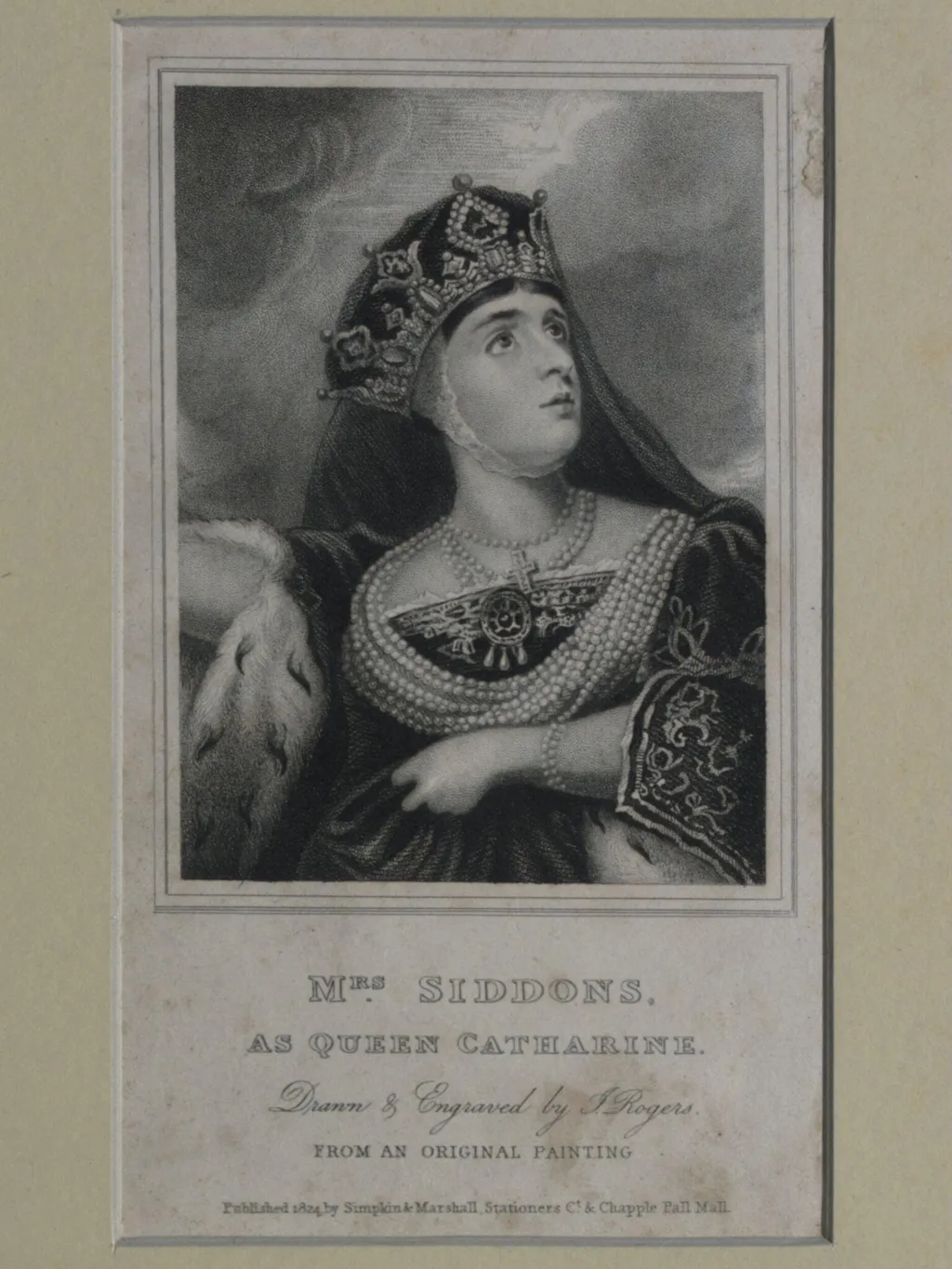 H Beard Print Collection, by J. Rogers, 1824