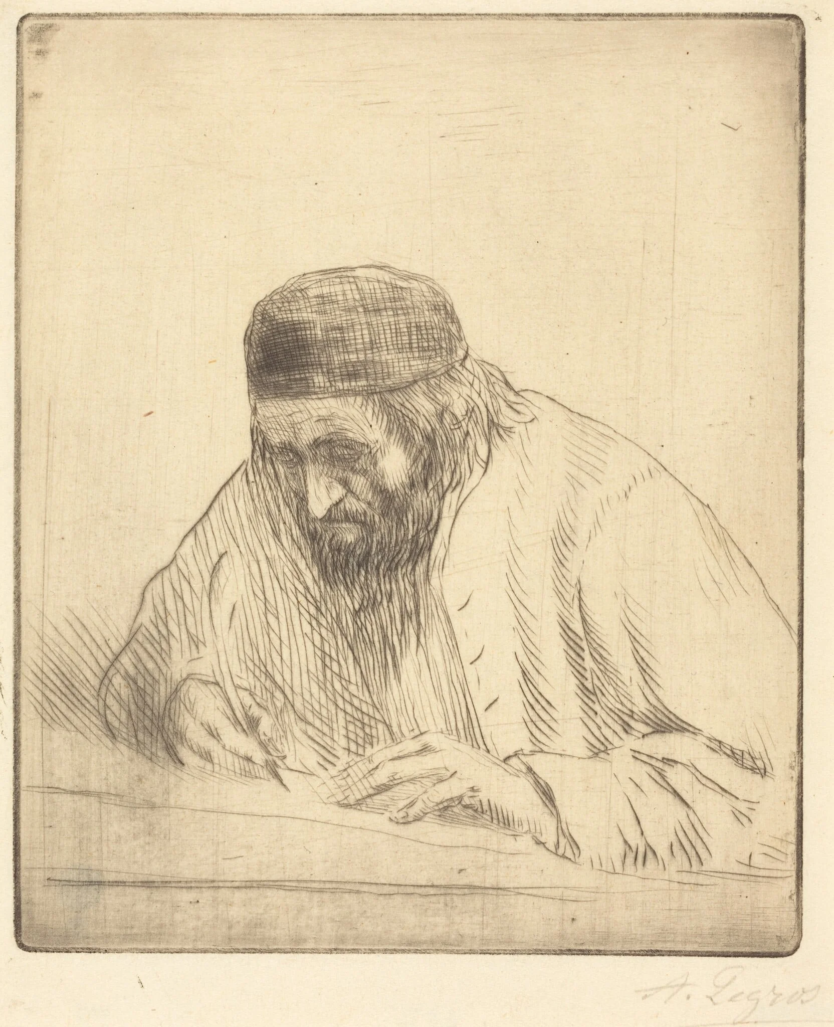 Writer (L'ecrivain), detail