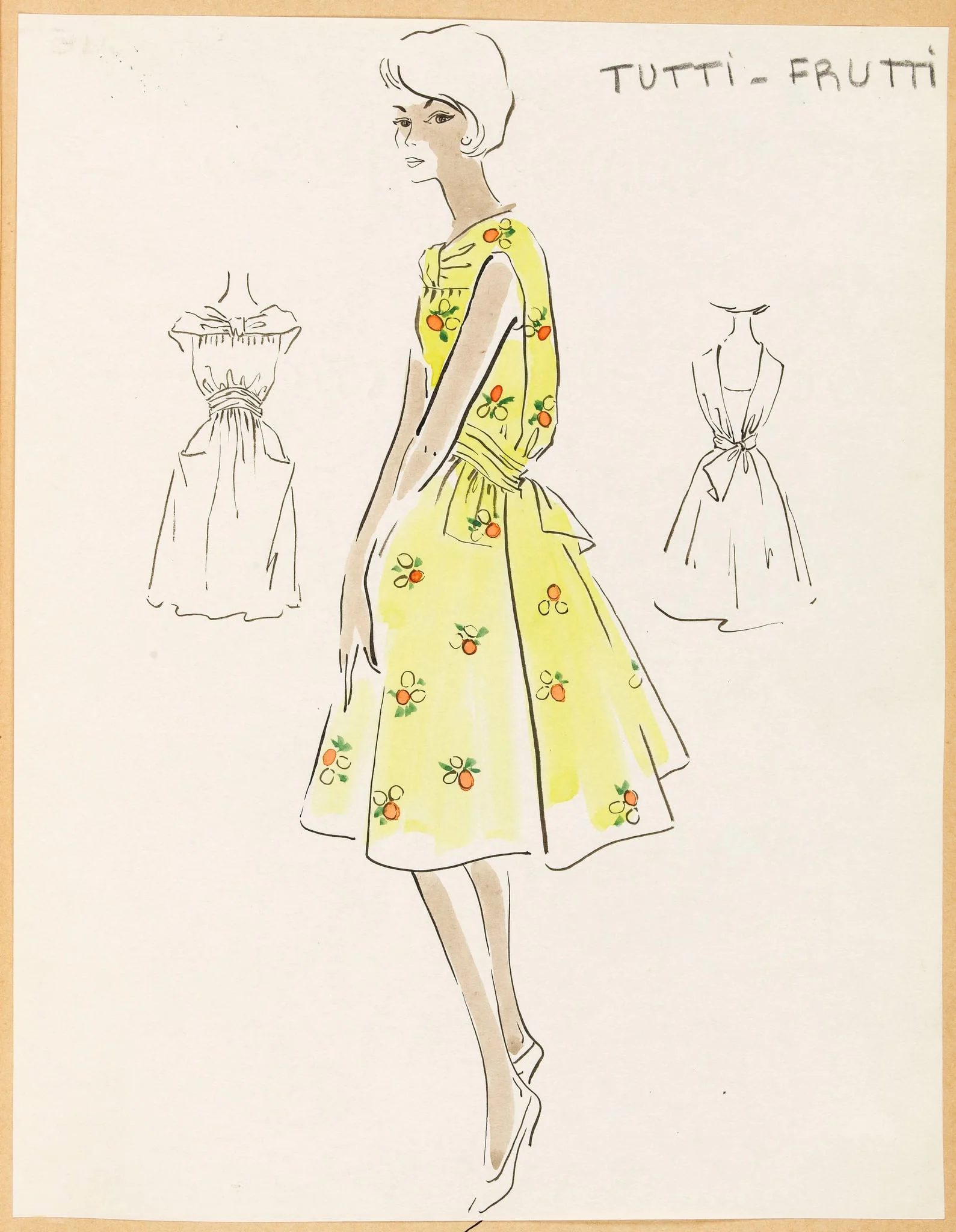 Tutti-frutti, detail