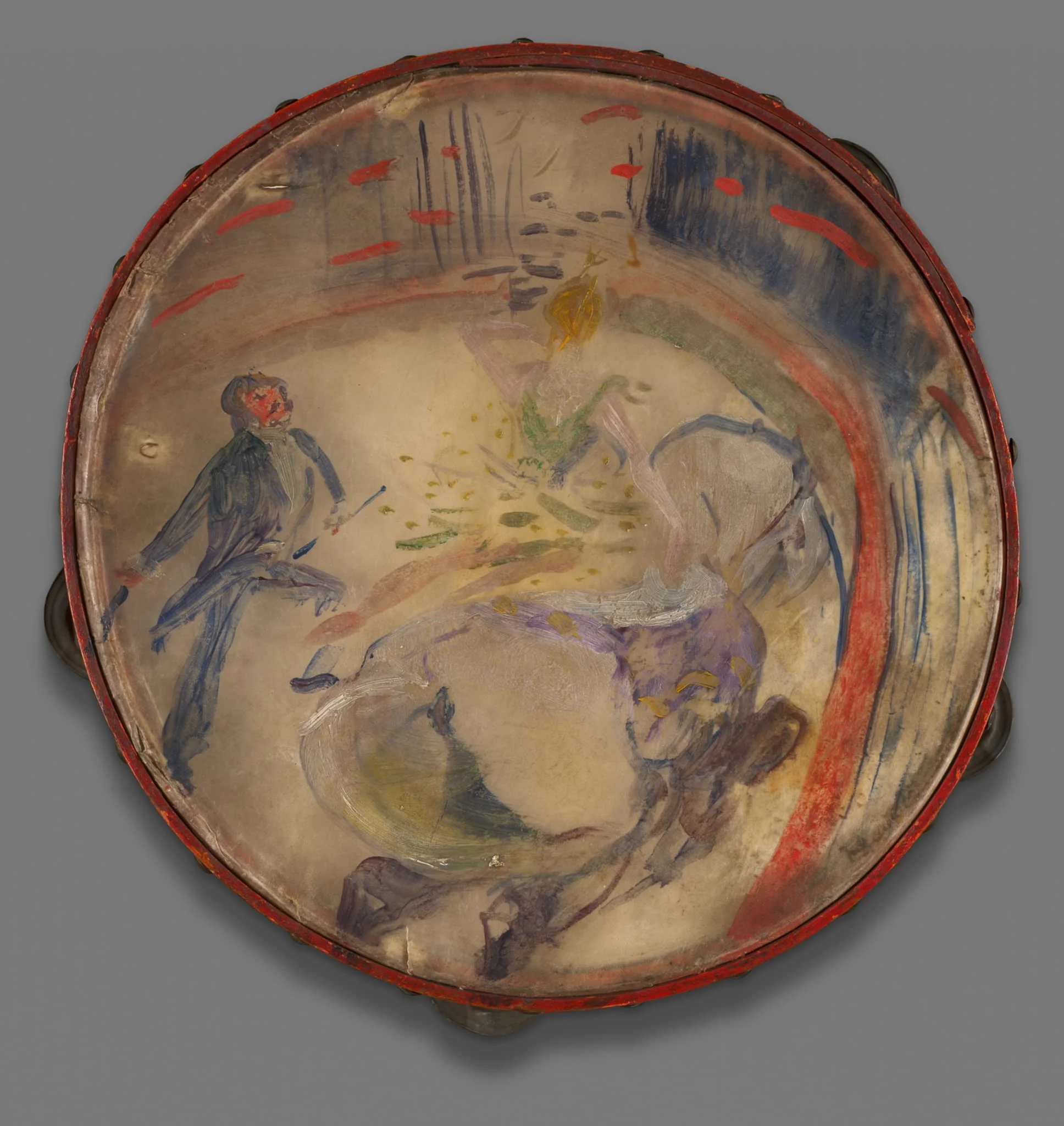 At the Circus: The Bareback Rider (Au Cirque: Écuyère), detail