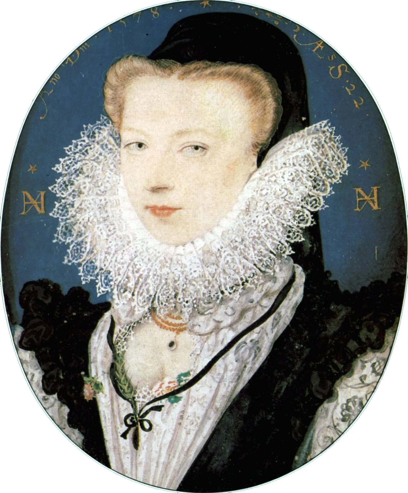 Alice Brandon, Mrs Hilliard, detail
