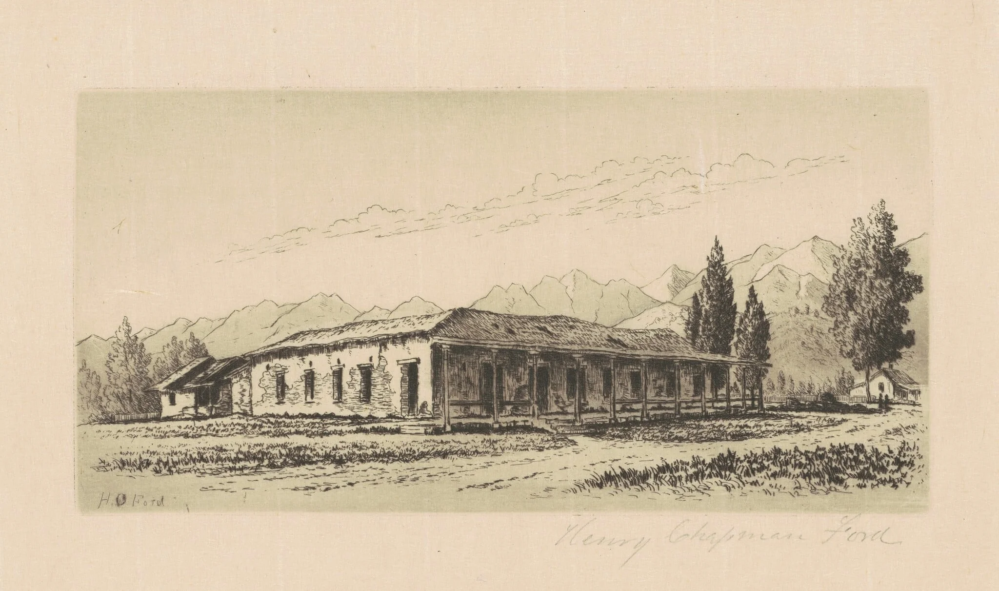 Aguirre House (Santa Barbara), detail