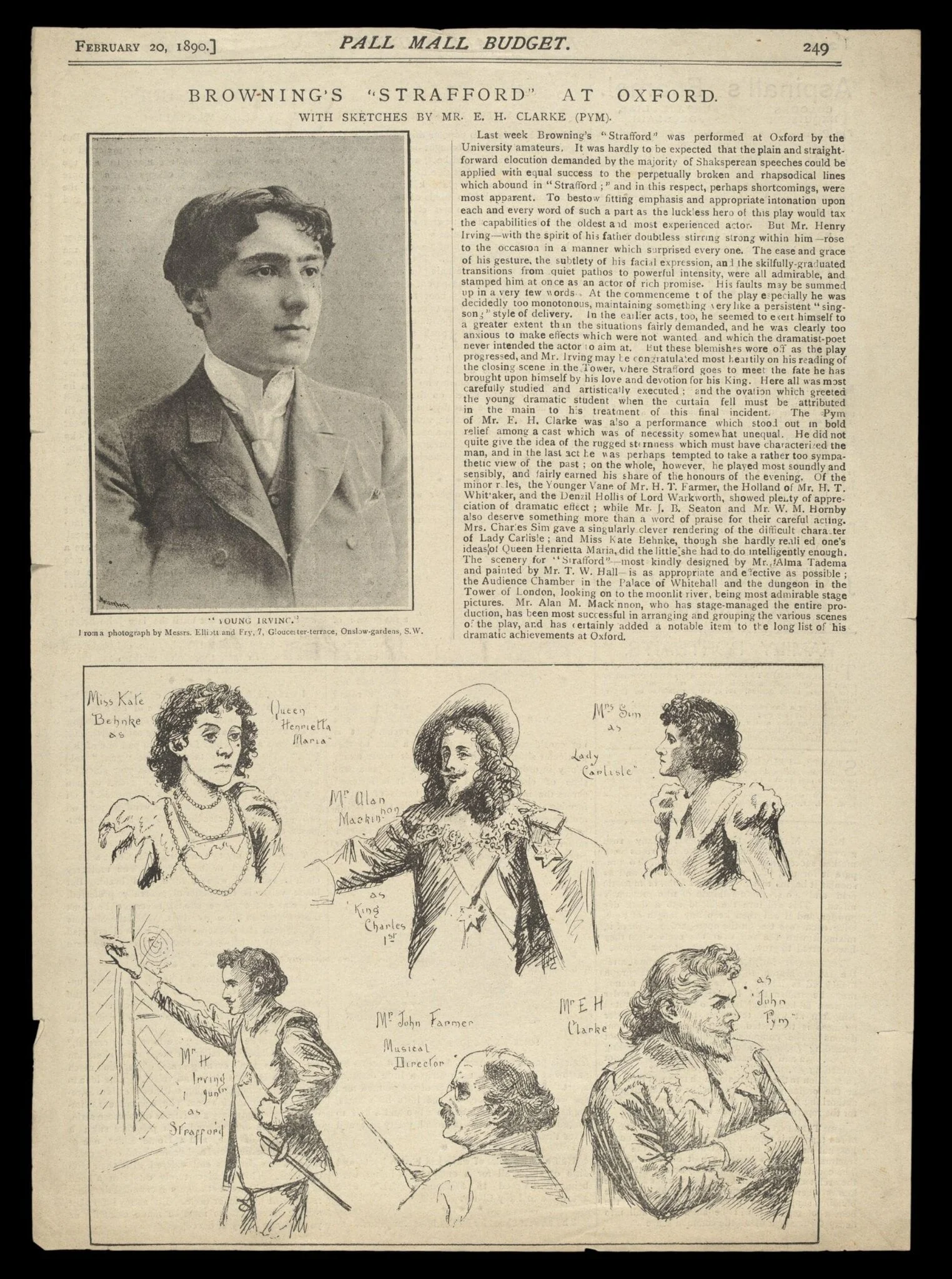 H Beard Print Collection, detail