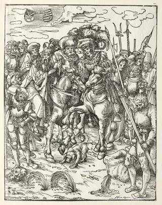 Martyrdom of St. Matthew, by Lucas Cranach the Elder, 1522