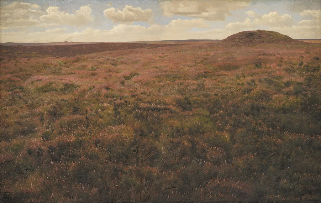 Study of a Moor, by Frederik Vermehren, oil, 1854