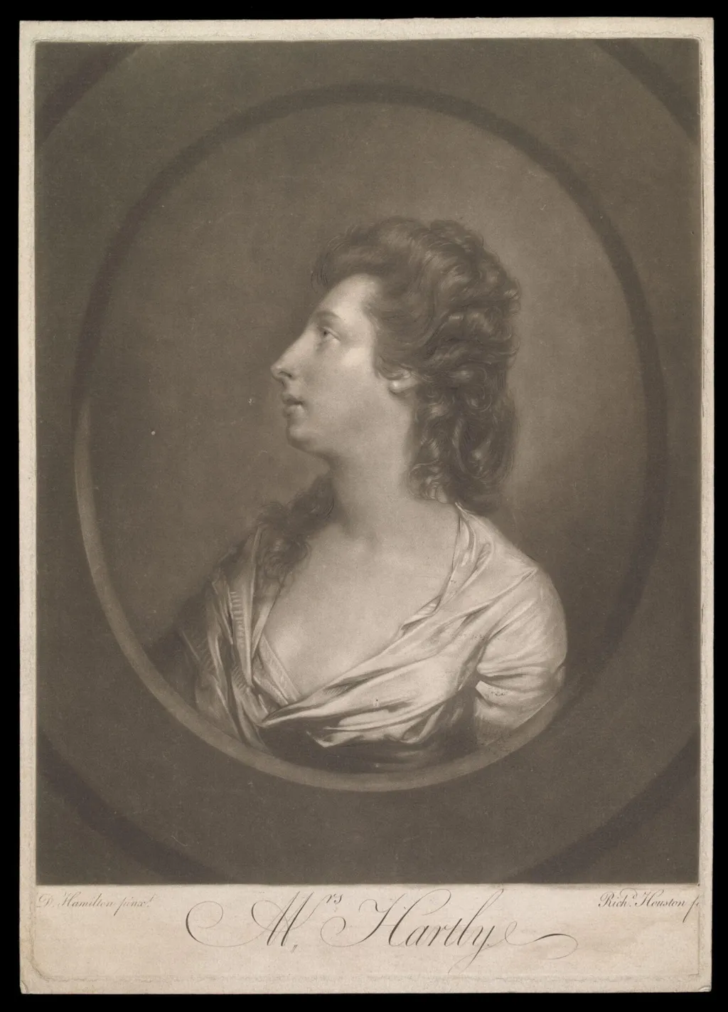 H Beard Print Collection, by Hugh Douglas Hamilton, 1750