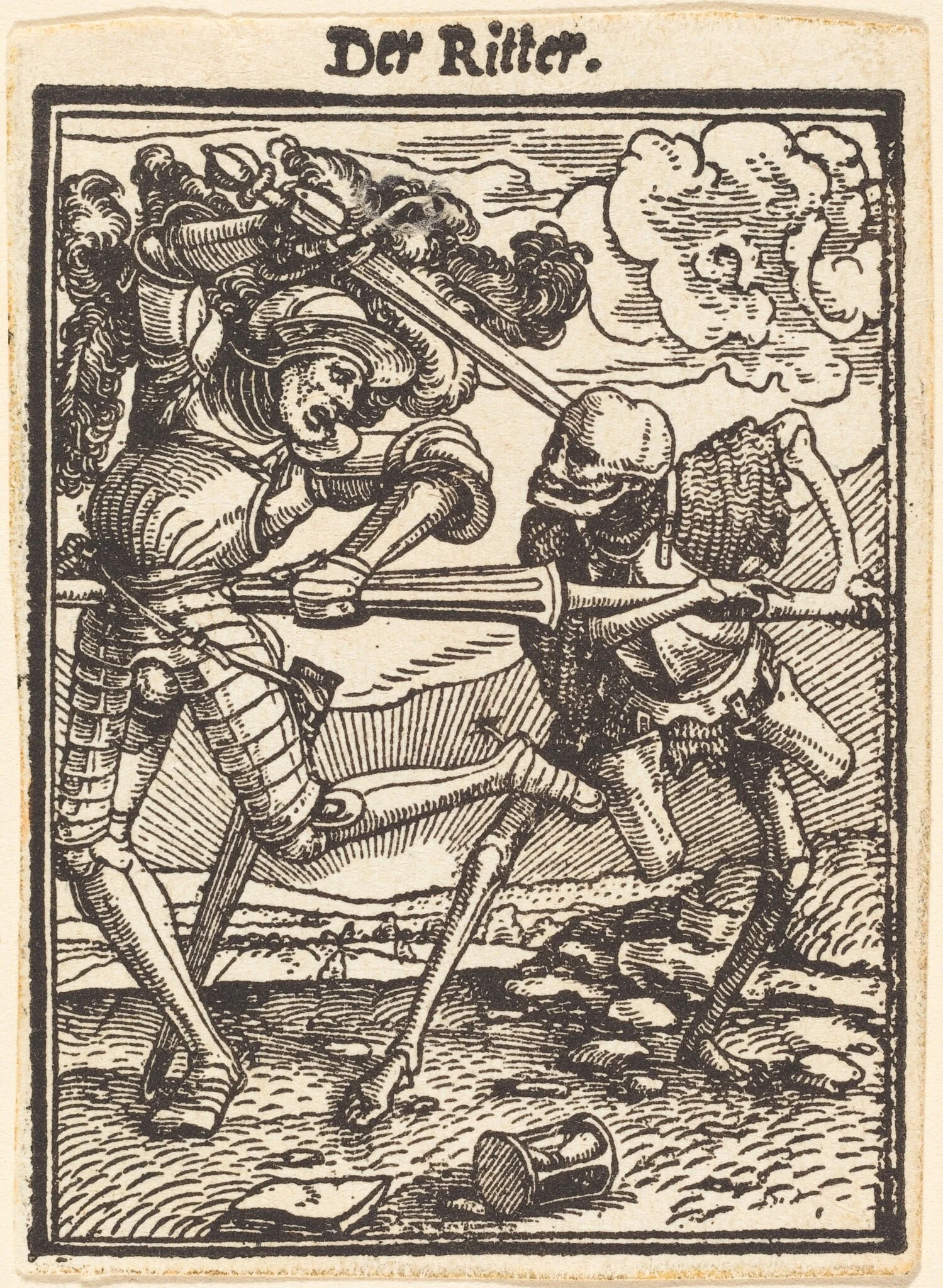 Der Ritter (The Knight), detail
