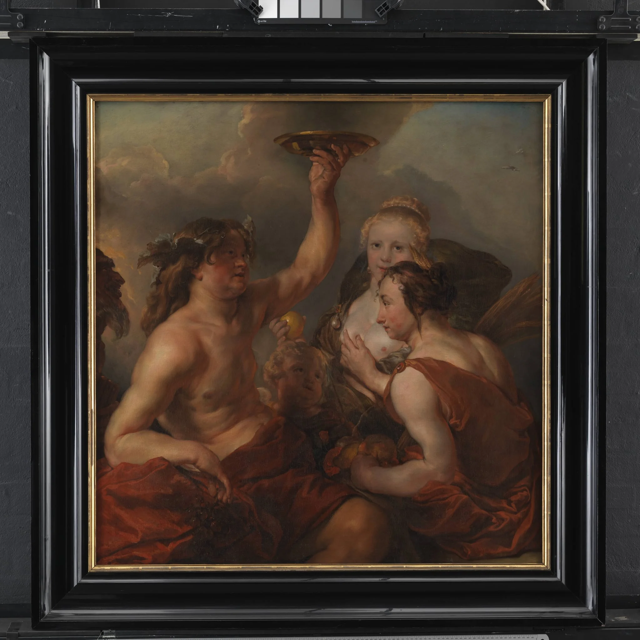 Bacchus, Ceres and Venus, detail