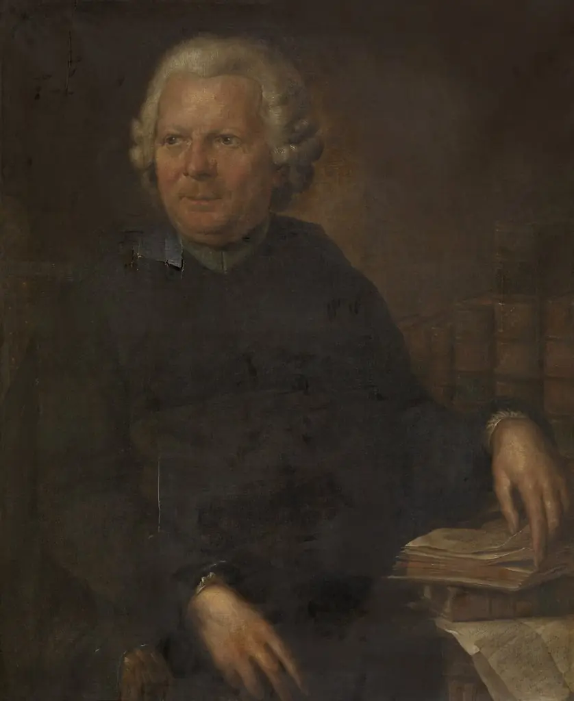 Jozef Ghesquière, Jesuit and Bollandist, by Willem Jacob Herreyns, oil, 1797