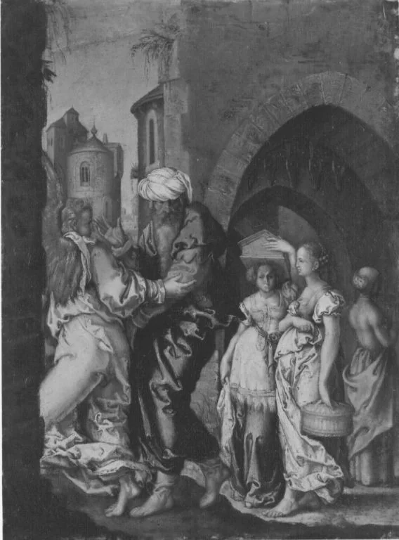 Lots Flucht (Kopie nach), detail