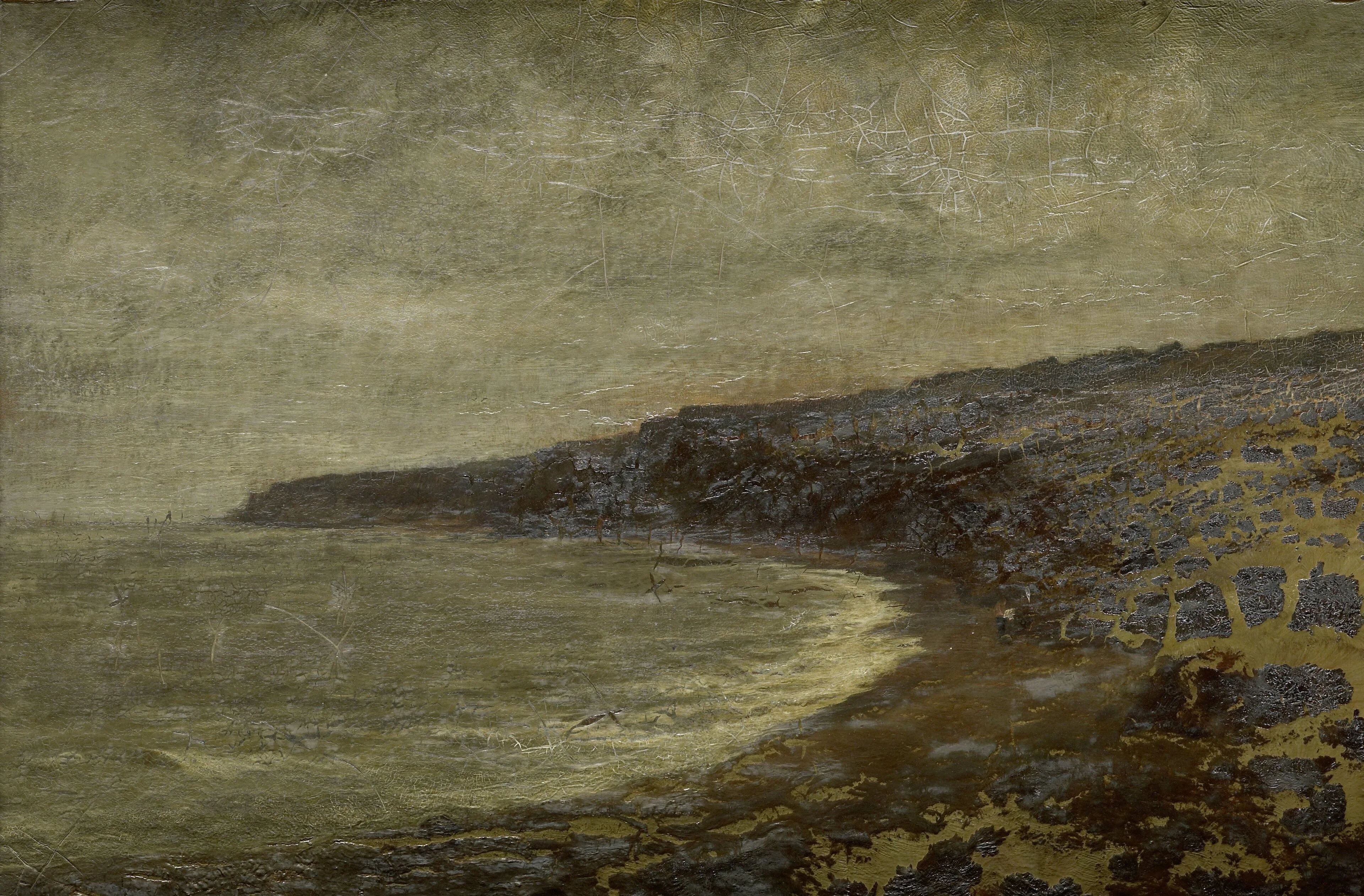 Lone Bay, detail