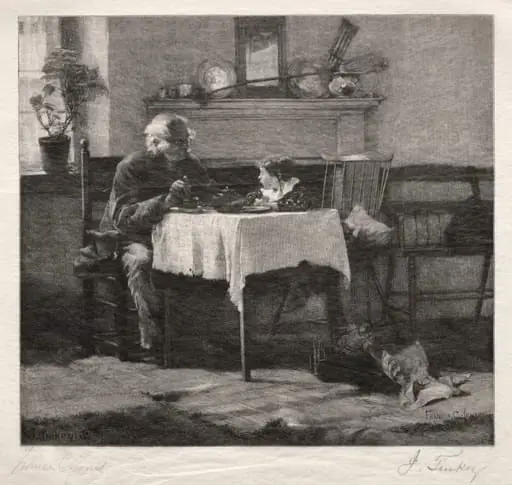 Exchanging Confidences, by John Tinkey, 1887