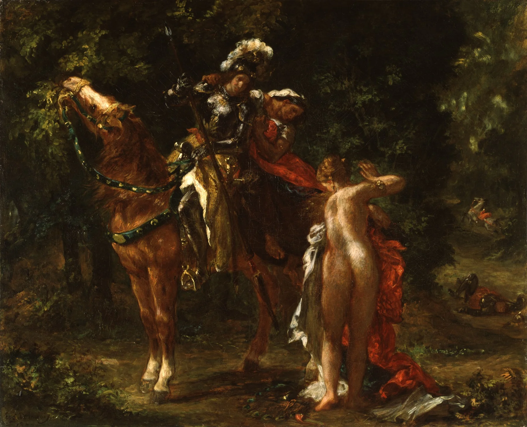Marphise, detail