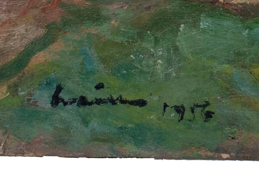 Înainte de ploaie, detail