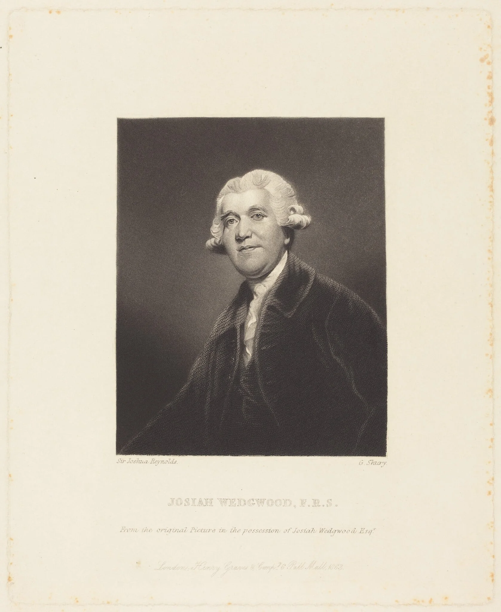Josiah Wedgwood, detail