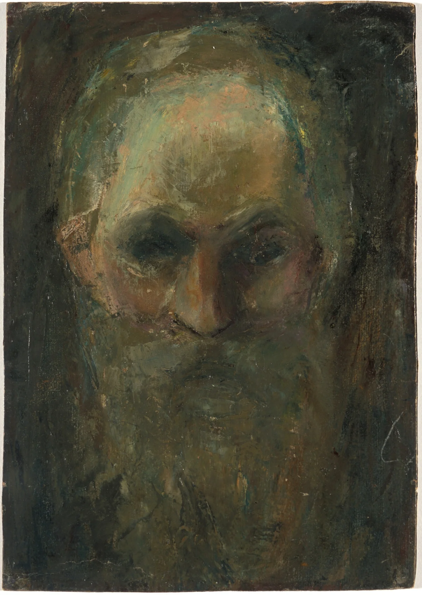 Study of an Old Man's Head, detail