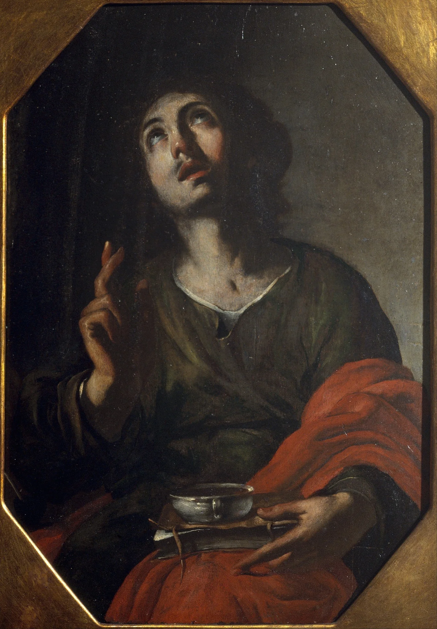 Saint John the Evangelist, detail