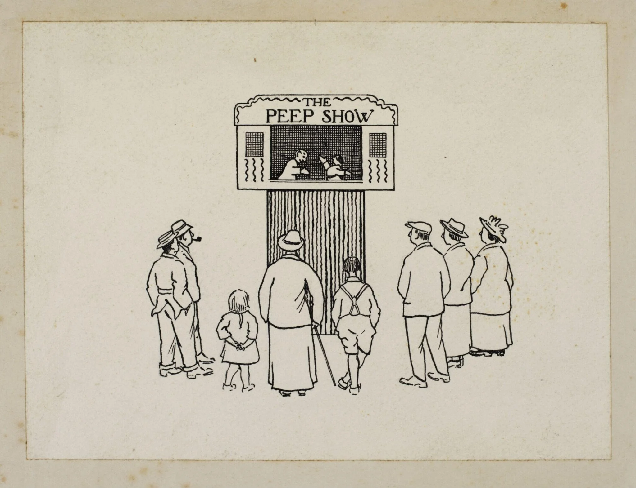 George Speaight Punch & Judy Collection, detail