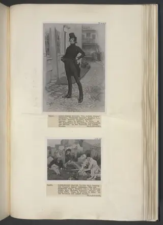 Mr Alfred Jingle, by Frederick Barnard, watercolor, 1850