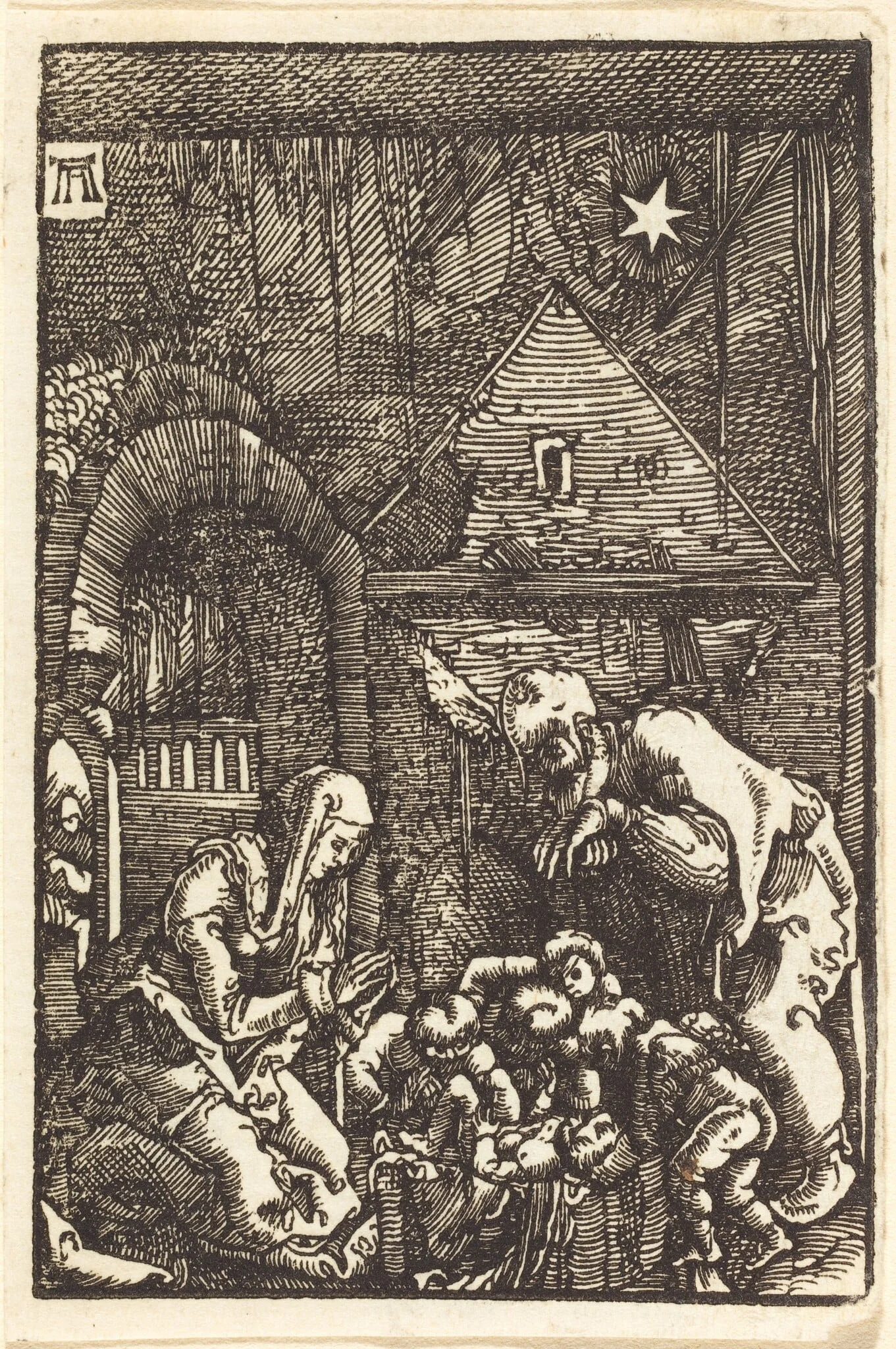 The Nativity, detail
