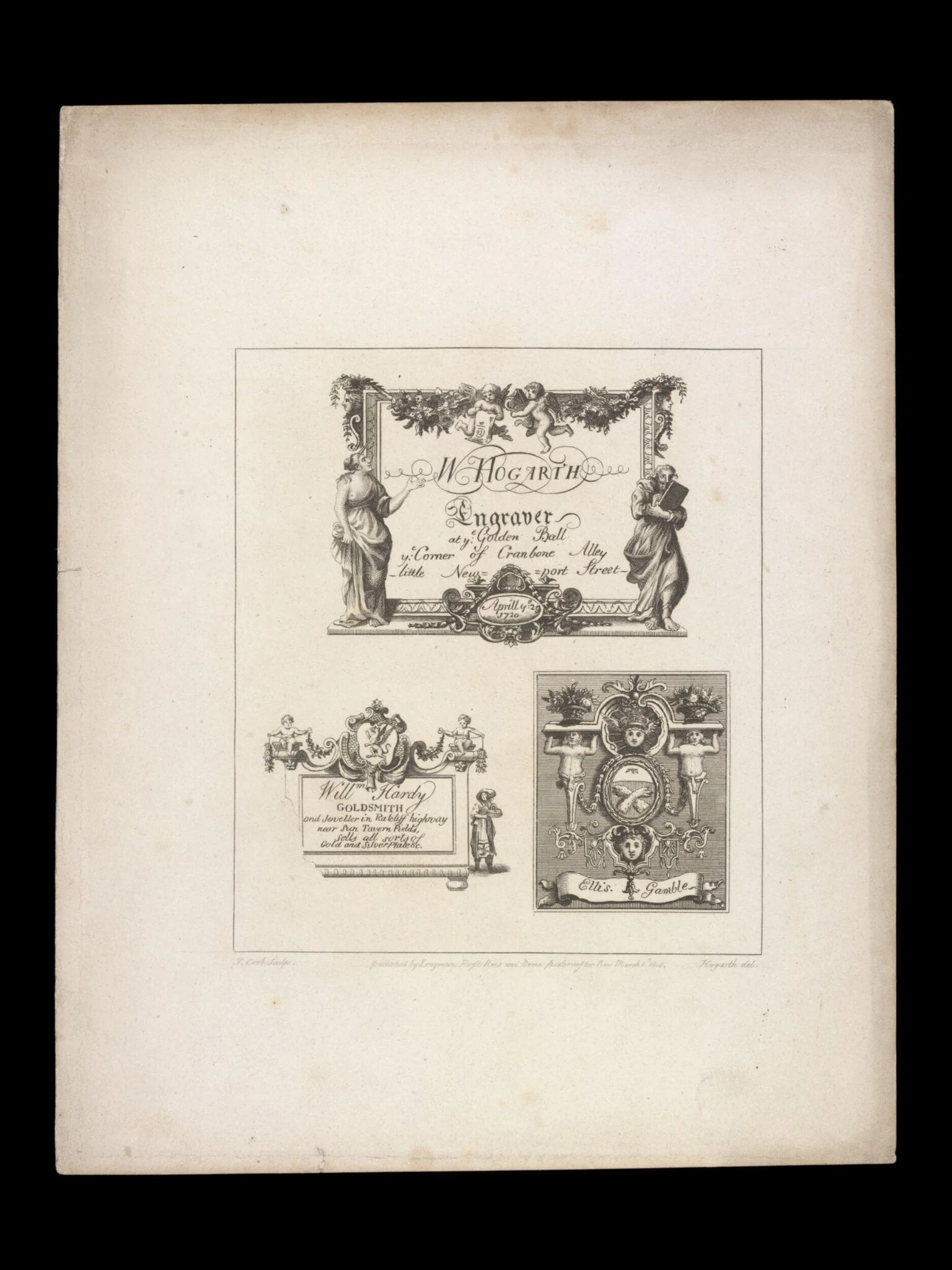 H Beard Print Collection, detail