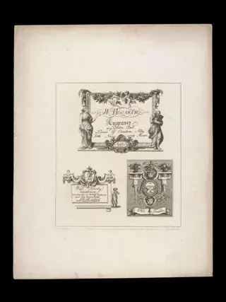 H Beard Print Collection, by William Hogarth, 1