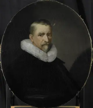 Portrait of Cornelis Jansz Hartigsvelt, Director of the Rotterdam Chamber of the Dutch East India Company, elected 1639, by Pieter van der Werff, unspecified, 1708