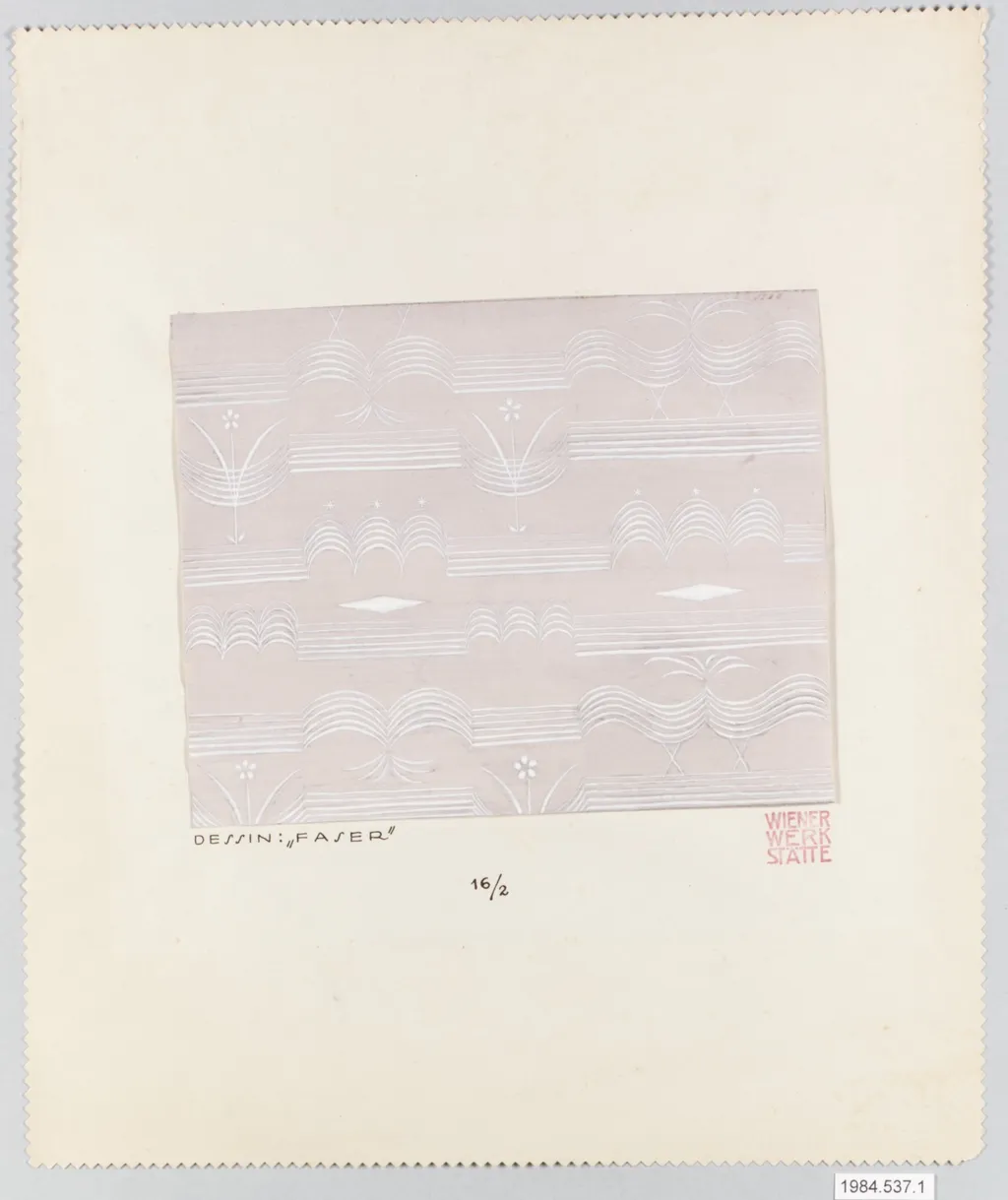 FIBRE, by Dagobert Peche, unspecified, 1922