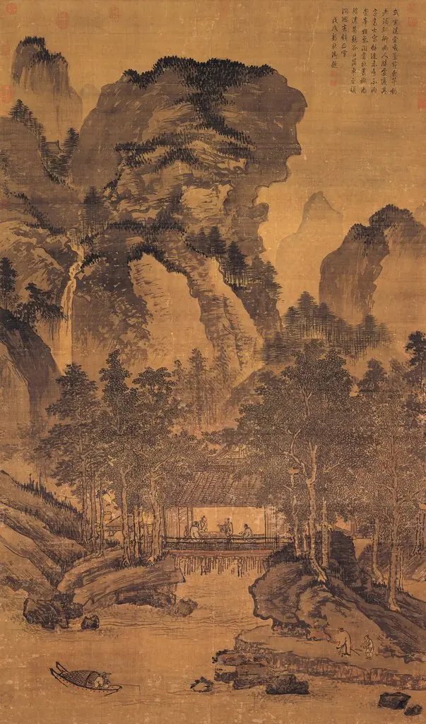 Landscape, by Dai Jin