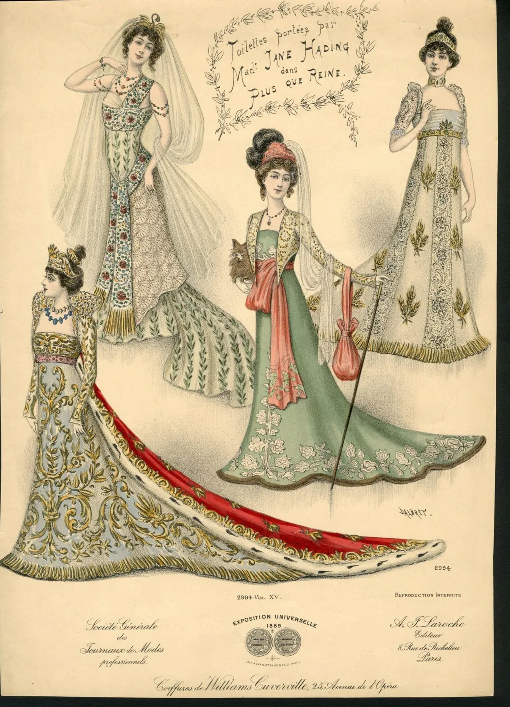 H Beard Print Collection, by Dalbrey, 1889
