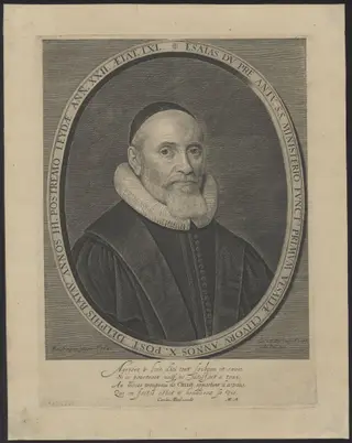 Portrait of Esaias du Pré, by Dalen Cornelis van