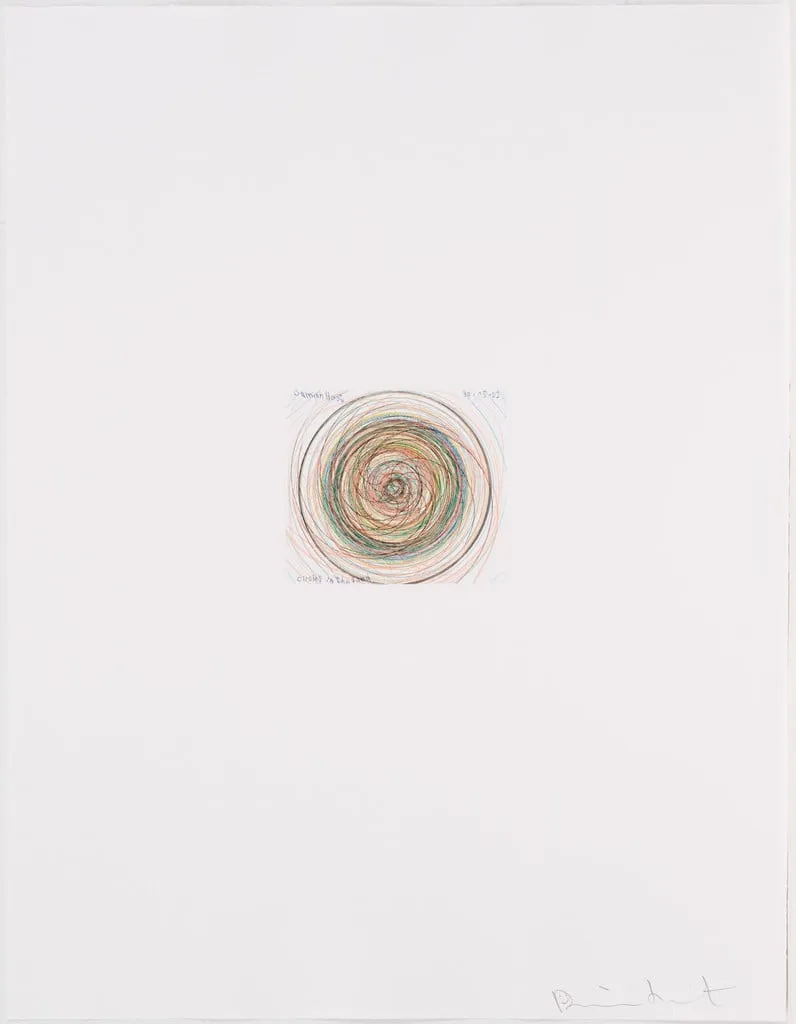 Untitled, by Damien Hirst, ink, 2002