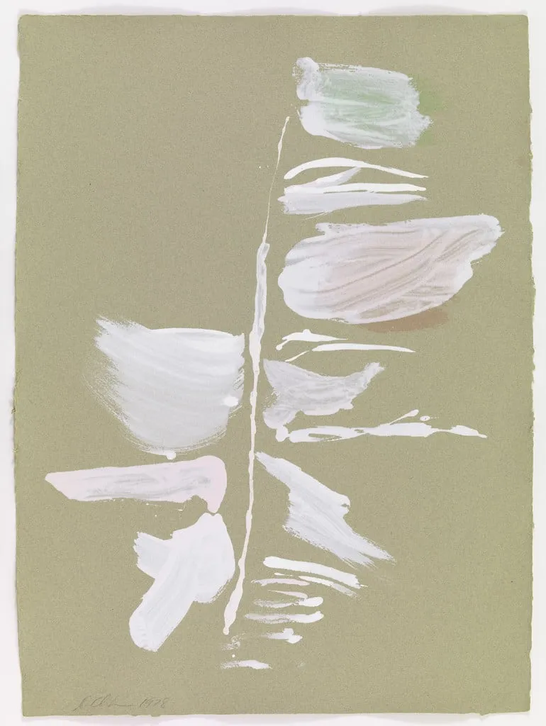 Untitled, by Dan Christensen, acrylic, 1978