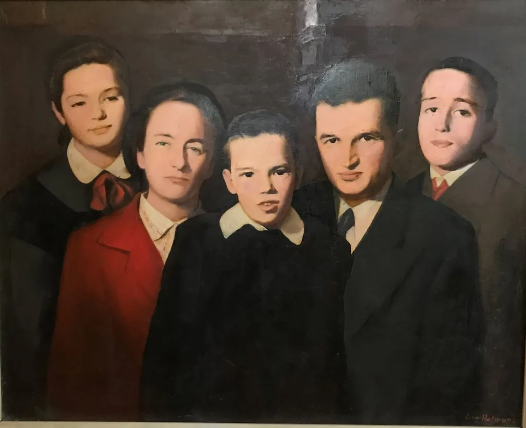 Familia Ceaușescu, by Dan Hatmanu, unspecified