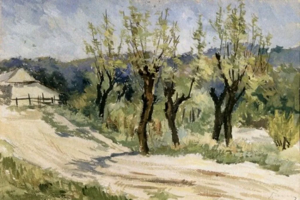 Peisaj, by Dan Ialomițeanu, unspecified