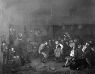 Dance in a Peasant's Cottage
