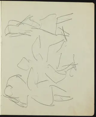 Dancers and Performers (Page from a Sketchbook)