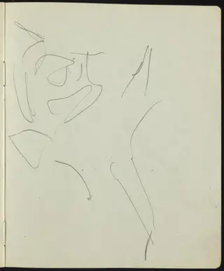 Dancers and Performers (Page from a Sketchbook)
