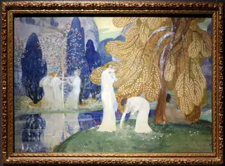 Dancing Nymphs, by Constant Montald
