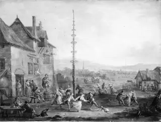 Dancing Round the Maypole