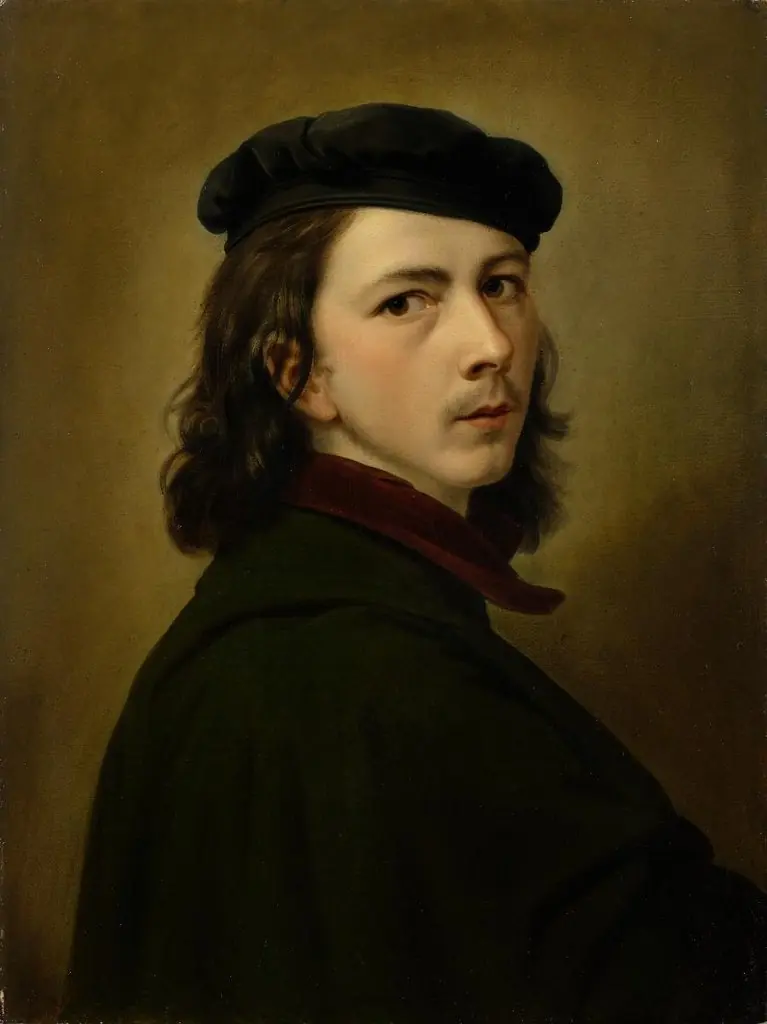 Selbstbildnis, by Daniel Albert Freudweiler