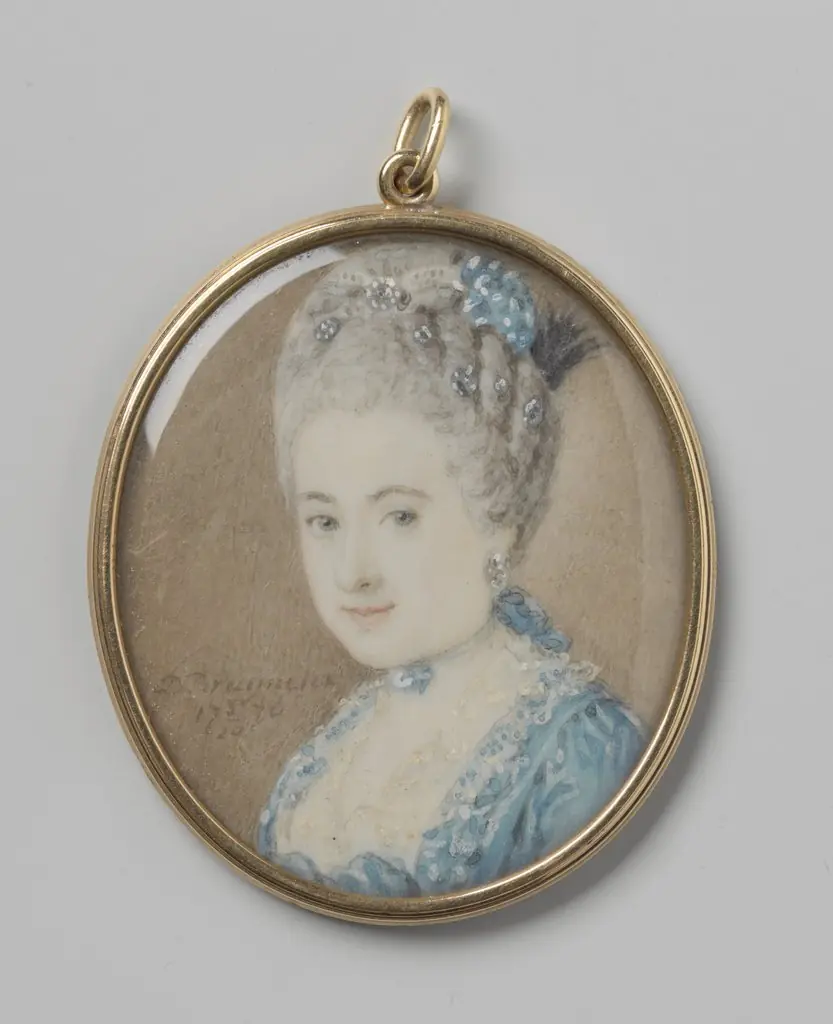 Portret van een vrouw, by Daniël Bruyninx