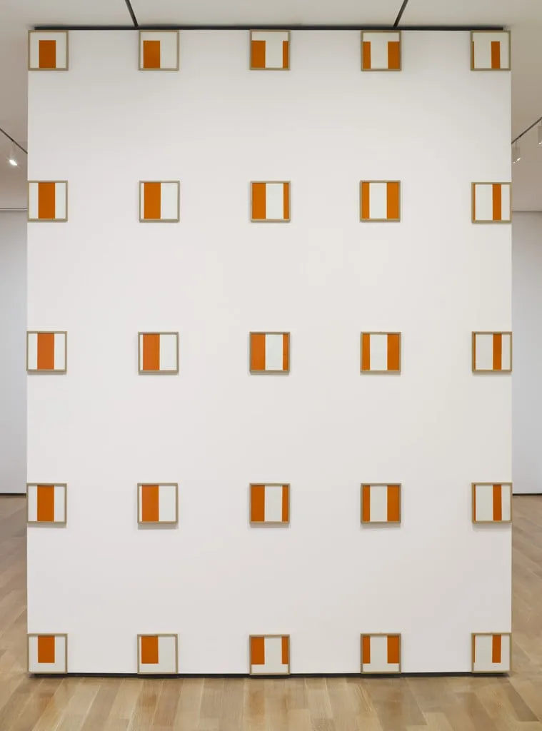 Untitled, by Daniel Buren, ink, 1978