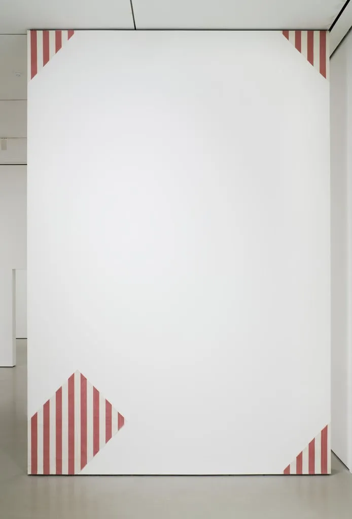 Untitled, by Daniel Buren, paint, 1973