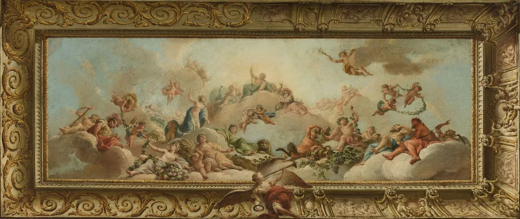 Greeting of Venus at Mount Olympus, by Daniel Gran, oil, 1735