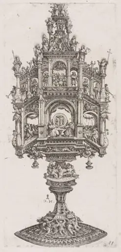 A Monstrance, by Daniel Hopfer