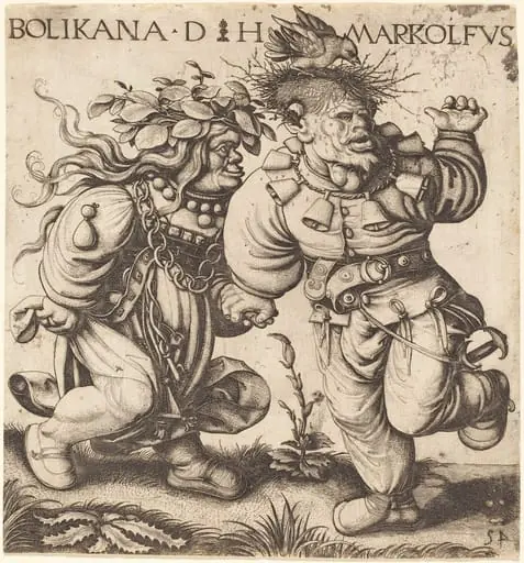 Bolikana and Markolfus, by Daniel Hopfer
