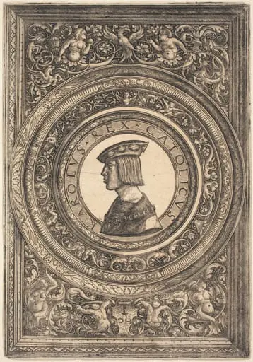 Emperor Charles V, by Daniel Hopfer